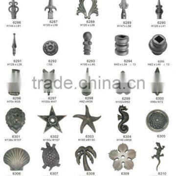Ornamental Wrought Iron Components For Fence Gate Stair New Style Wrought Iron Components ,iron Ornamental Products