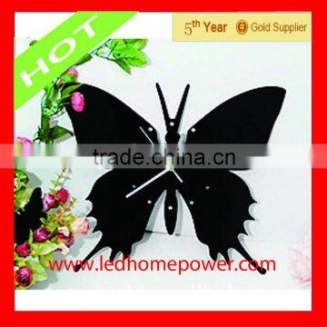 Home decoration ractangular wall clock supplier from china