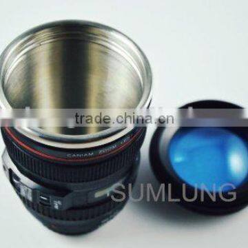 SL-KW1 Lens Cup for Canon Camera stainless steel travel Lens cup , water coffee cup , gift cup , vacuum cup