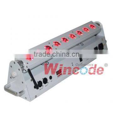 9*18W RGBAW+UV Wireless Battery Led Uplights / Wireless Led Uplights / Battery Led Uplights