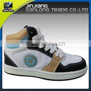 stylish custom made skateboard kids high ankle sneaker shoes