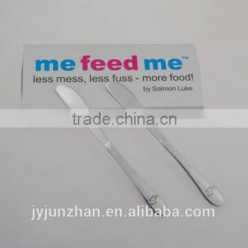 18/10 Stainless Steel Baby Knife, Safe Knife Made by Junzhan Factory Directly photo-2