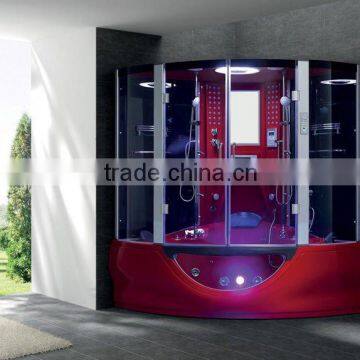 Wet Steam Sauna Shower jetted bathtub luxury family Shower Room