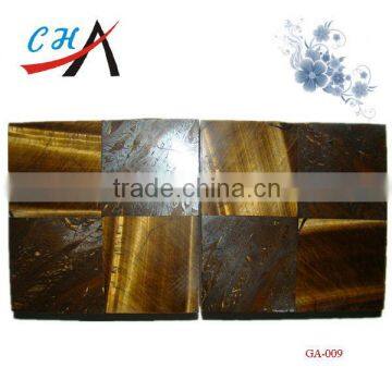 tiger eye precious stones of gemstone mosaic tiles