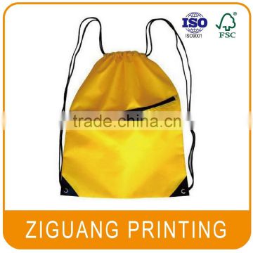 Customized kids drawstring bag