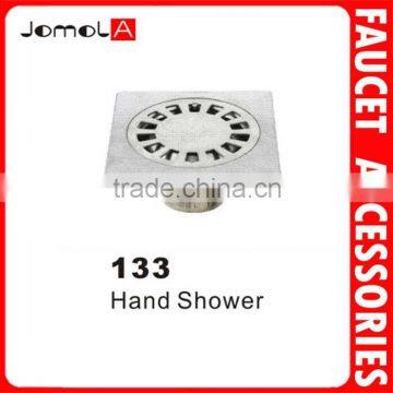 Chrome plated brass floor drain