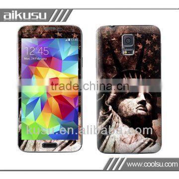 NEW ARRIVAL for samsung s5 vinyl cell phone skins