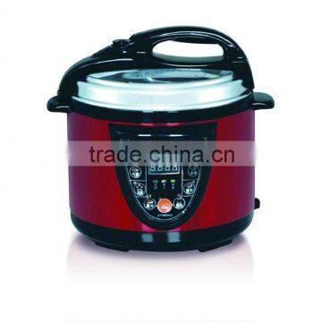 red color multifunction computer electric pressure cooker