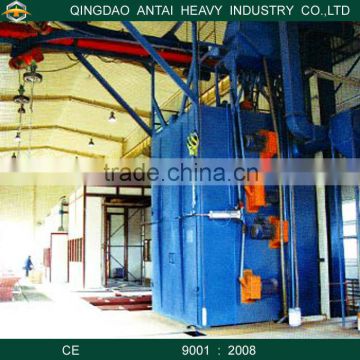 Continuous hooks shot blasting machine blast cleaning machine