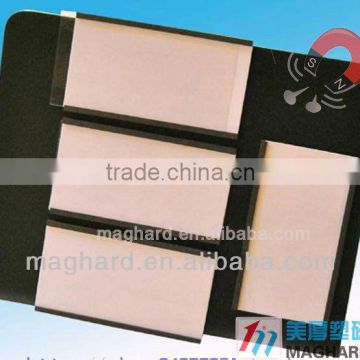 cutting c profile magnet strip inserting paper PVC