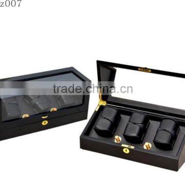 Huaxin Customized Automatic Rotation Watch Winder for 3 Watches