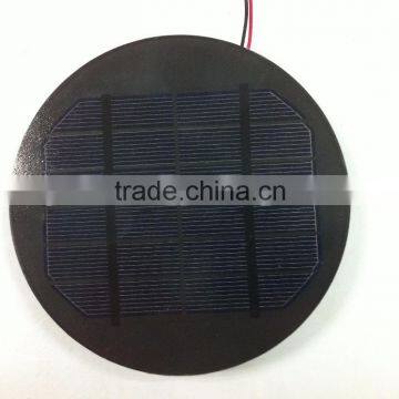 1.2W 6V BLACK SOLAR PANEL MONO SOLAR PANEL GLASS SOLA R PANEL