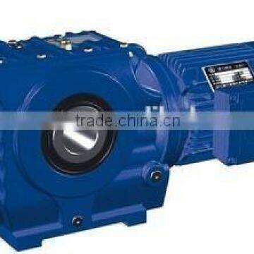 S serial worm helical right angle gearbox motor