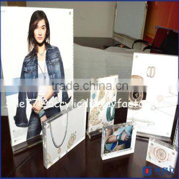 Customized a3 acrylic photo frame,photo frame in bulk,Custom photo frame