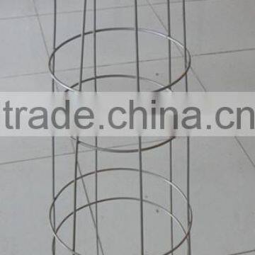 rings bend leg wire round plant support