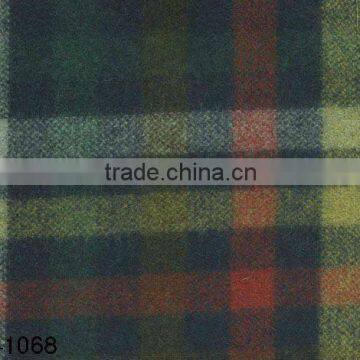 Yarn Dyed Nylon Wool Check Fabric