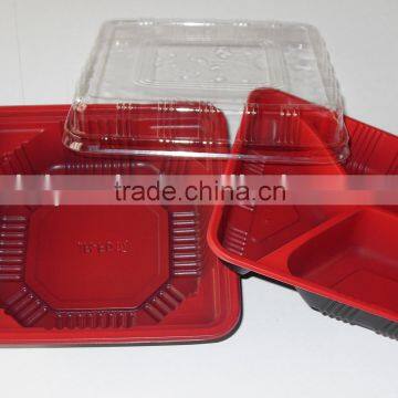 fast lunch packaging tray