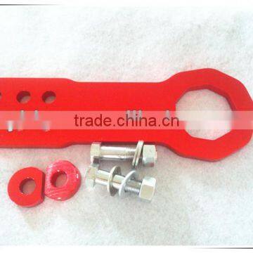 Racing front/ rear bumper aluminum tow hook