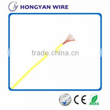 0.5/0.75/1mm RV pvc insulated single core flexible copper power cable 300/500V