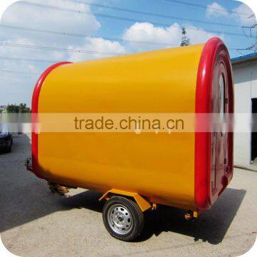 2013 Elegant Design Towable Fruit Candy Floss Machine with Wagon Steel Vending Cart Trailer XR-FC250 B