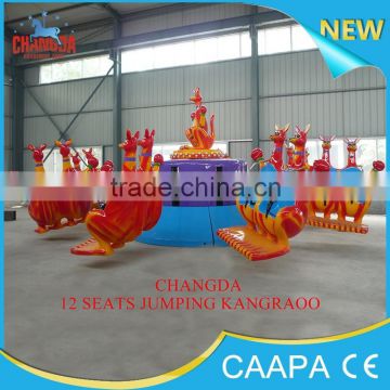 Changda colour customized outdoor fun game rides kangaroo jumping boots for sale