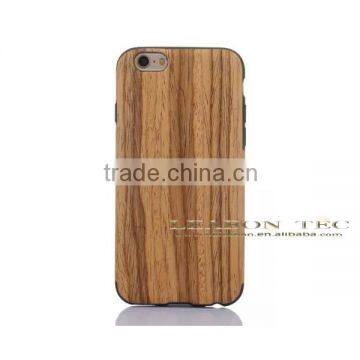 New fast delivery wooden TPU mobile cell phone case for iphone 6s