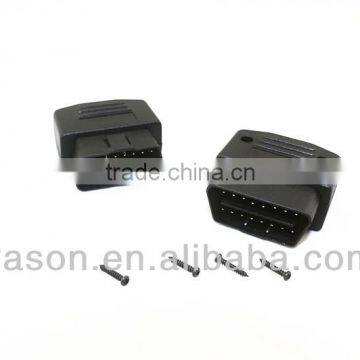 OBD2 Connector J1962m Male with Enclosure without Hole