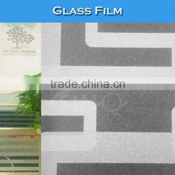 S036 Environment Friendly Colored Print Glass Tint For Homes