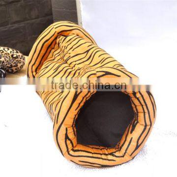 Zebra printing Cat tunnel of fun hideaway/warm cat sleep bags