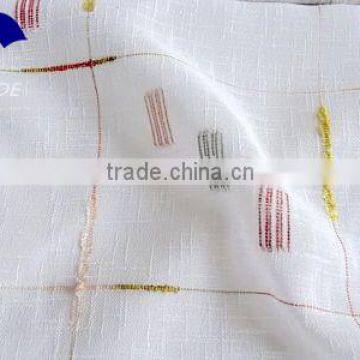 100%polyester linen look sheer hotel curtain fabric                        
                                                Quality Choice
                                                                    Supplier's Choice