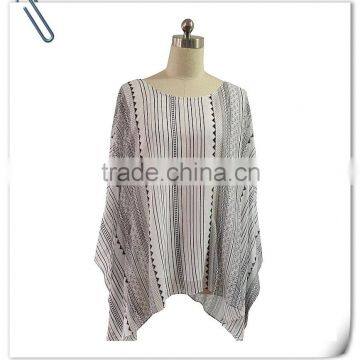Lady's Bat Sleeve Blouse