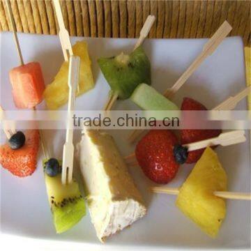 Promotional Lovely Disposable Bamboo Appetizer Fork