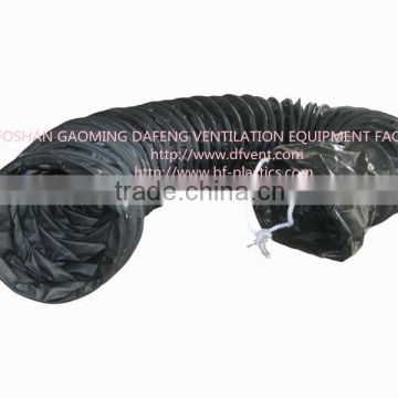 Black PVC Anti Static and Explosive Proof Plastic Blower Duct