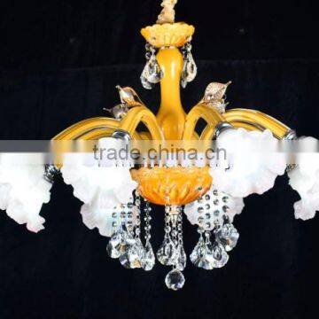 Brand new crystal imitation indoor antique brass copper chandelier                        
                                                Quality Choice