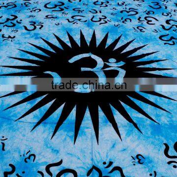OM Aum YOGA Indian Chakra Hippie Boho Wall Hanging Tapestry photo-2