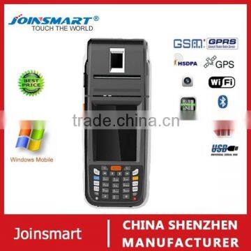 Top quality pda palm barcode reader with fingerprint reader