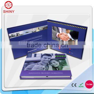 newest 2.4" 2.8" 4.3"5" 7" 10.1" customized invitation lcd video greeting card with best price