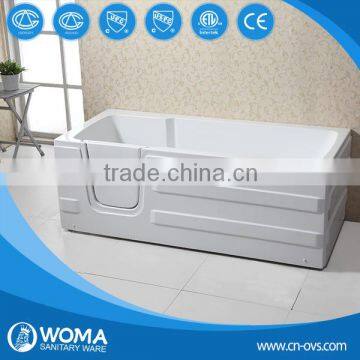 Q375 elderly walk in bathtub, bathtub sizes in feet, bathtub dimensions in mm
