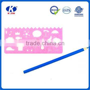 2016 New Style Office and School Supplies Plastic Letter Stencil Ruler for Engineer and Kids photo-2