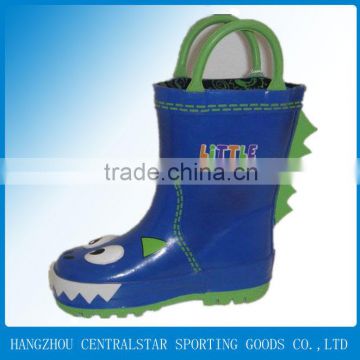 2014 new design cool kids rain boots