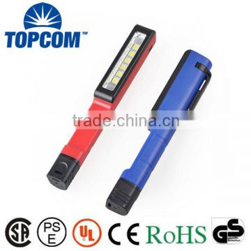 Portable SMD Worklight 6 LED SMD Pen Worklight with Magetic Clip