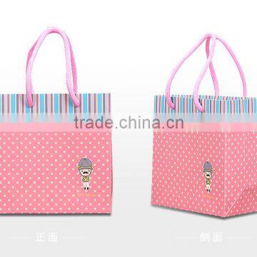 New Candy Gift bag 210g Ivory Paper Pink Color