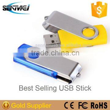 best selling cost-effective swivel usb flash drive 256mb