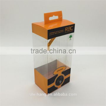 Custom offset printing color plastic PVC PET folding boxes packing for free sample