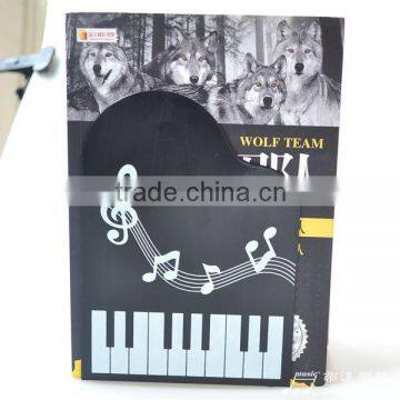 2015 Dedo Music Christmas Promotion Gifts Stationery Sets,fancy Music Note Book Stand photo-5