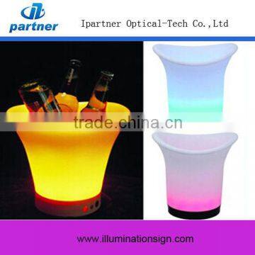 2015 Led Beer Bottle Ice Bucket With Lighting Logo For Bar