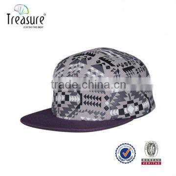 Fashion wholesale custom softextile plain 5 panel cap hat