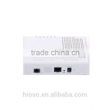 Plastic casing 1 RJ45 ports 100Mbps ONU EPON GEPON indoor ONU