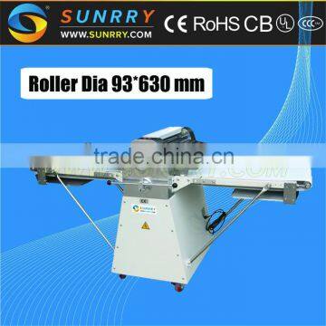 Hot Sale Dough Sheeter 750W Electric Dough Sheeter Machine Roller Size-Dia 93*630mm Bakery Equipment Dough Sheeters