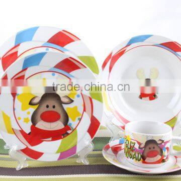 20pcs procelain Christmas dinner sets with full decal